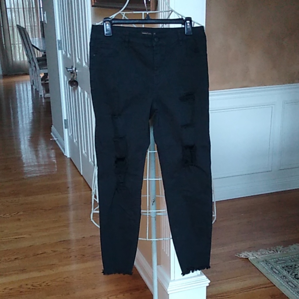Yishion Casual Distressed Jeans